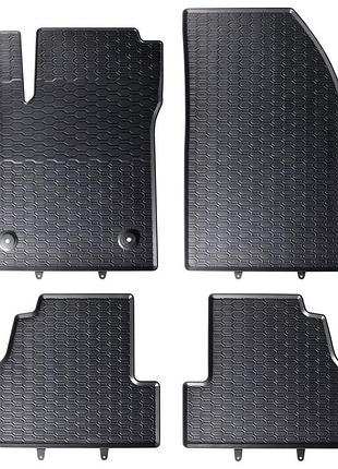 Коврики opel mokka a (2012 - 2019) / chevrolet trax (2012 - 2022) в салон резиновые (872/4c)