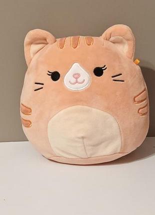 Squishmallows   laura the cat 5" soft plush toy, сквішмелоу оригінал 18см
