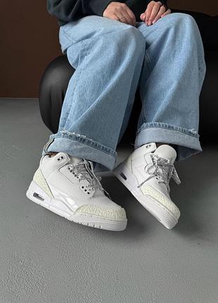 Кроссовки женские nike air jordan 3 retro pure money