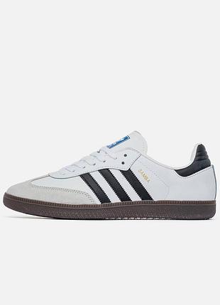 Adidas samba og white black