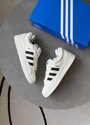 Adidas campus x bad bunny white