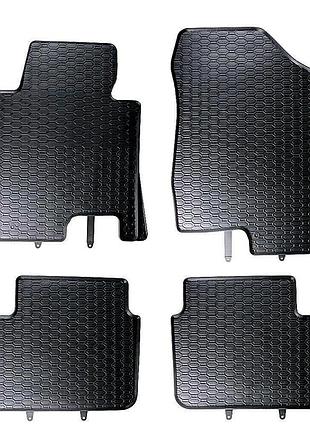 Коврики kia ceed ii (2012 - 2018) / hyundai i30 ii (2011 - 2017) в салон резиновые (831/4c)