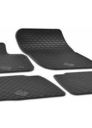 Килимки ford mondeo 2014–2022, в салон гумові (tpe), 4 шт., gumarny zubri чехія (p219564)