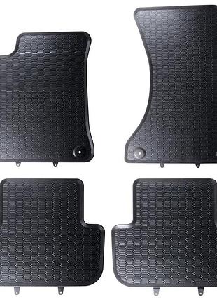 Килимки audi a4 (b8) 2007-2015, a5 (8t) sportback 2007-2016, в салон гумові 4шт. geyer & hosaja польща (850/4c)