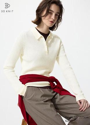 Джемпер поло uniqlo 485321