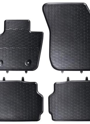 Коврики ford mondeo mk5 (2014 - 2022) в салон резиновые (864/4c)