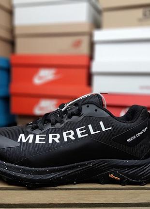 Чоловічі кросівки merrell reese cooper чорні з білим