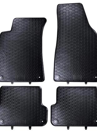 Килимки audi a4 (b6, b7) 2000-2008, seat exeo 2008-2013, в салон гумові 4шт. geyer & hosaja польща (818/4c)