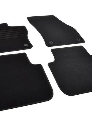 Коврики volkswagen tiguan allspace 2017– / skoda kodiaq 2017–2024 / seat tarraco 2019–, текстильные, 4 шт. az auto чехия (720499)