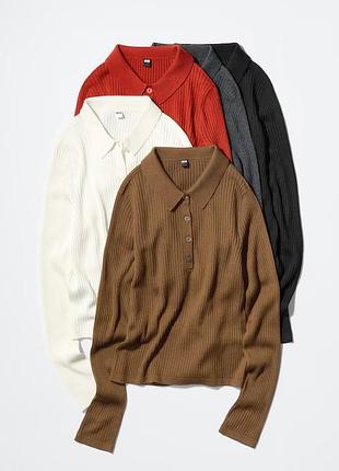 Джемпер поло uniqlo 485321 3