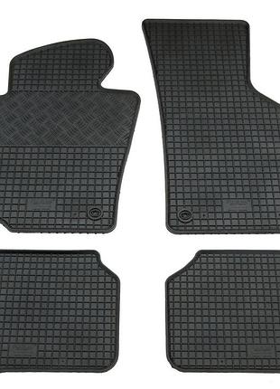 Коврики в салон vw passat (b6) 2005-2011 / (b7) 2011-2014 / cc 2008-, резиновые (4шт) rigum чехія (902709)