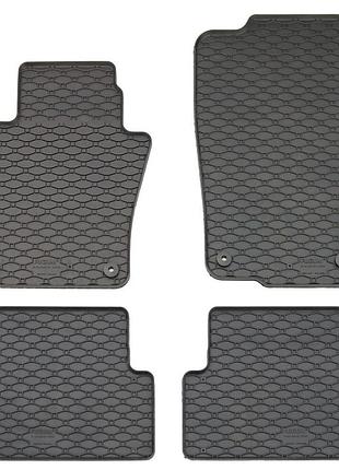 Коврики в салон mazda cx-60 2022- / cx-60 phev 2022-, резиновые (4шт) rigum чехія (905960)