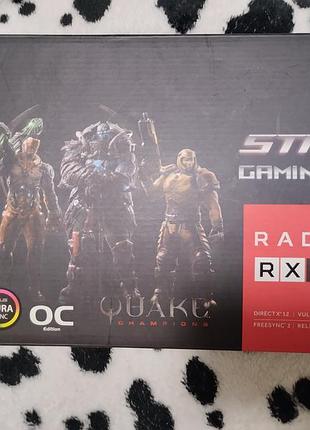 Ігрова відеокарта asus rog strix radeon rx 570 oc edition 4 gb