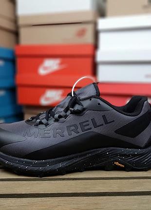 Чоловічі кросівки merrell reese copper сірі з чорним