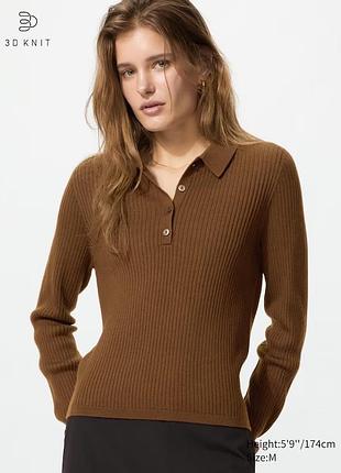Джемпер поло uniqlo 485321