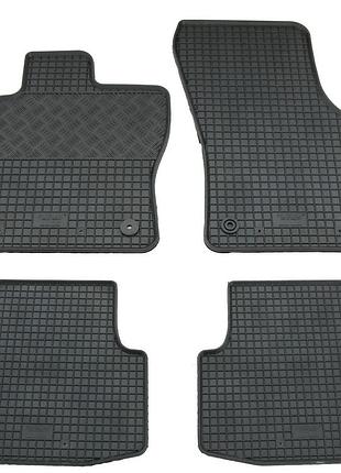 Килимки в салон vw passat (b8) 2014-2024, гумові (4шт) rigum чехія (903034)