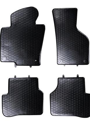 Килимки vw passat b6, b7 2005-2014, cc 2008-2016, в салон гумові 4шт. geyer & hosaja польща (807/4c)