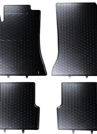 Коврики gla (x156) 2013-19, cla (c117) 2013-19, b (w246) 2011-18, a (w176) 2012-18, в салон гумові 4шт. geyer & hosaja (852/4c)