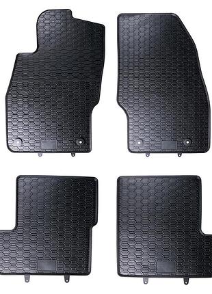 Килимки opel corsa d (2006 — 2014), corsa e (2014 — 2019) у салон гумові (802/4c)