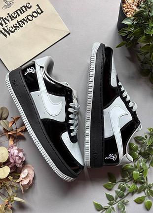 Nike air force x syna black white 3