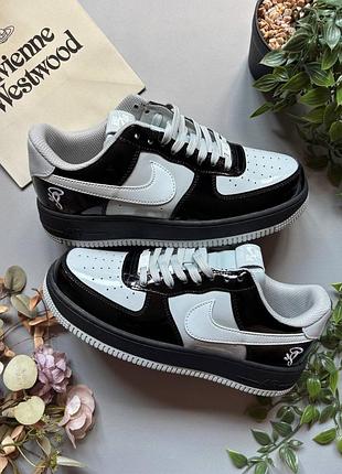 Nike air force x syna black white 10