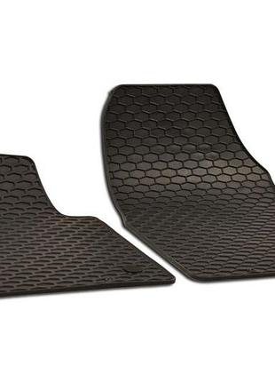 Килимки mercedes renault kangoo 2008–2021 / citan 2012–2021, гумові, 2 шт. gumarny zubri чехія (p217843)