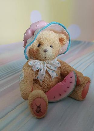 Вінтажна колекційна фігурка cherished teddies під назвою «julie» july