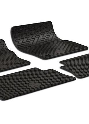 Коврики ford kuga / escape (2008–2019), в салон резиновые (tpe), 4 шт., gumarny zubri чехия (p220964)