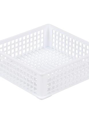 Органайзер для хранения мелочей organix r37908 пластиковый, 12,5×12×4,5 см, белый