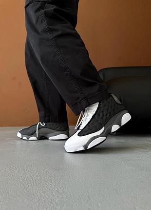 Кроссовки мужские nike air jordan 13 retro black flint