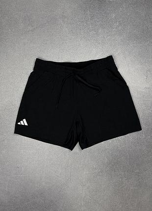 Adidas ergo 5” climacool шорти чорні спортивні легкі тенісні теніс