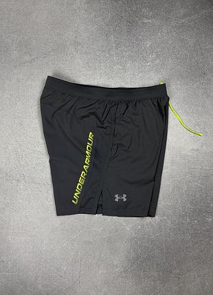 Under armour шорти спортивні сірі бігові для бігу залу l