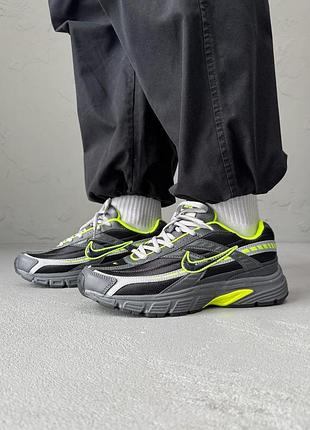 Мужские кроссовки nike initiator grey/green