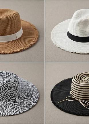 Летние соломенные шляпы primark