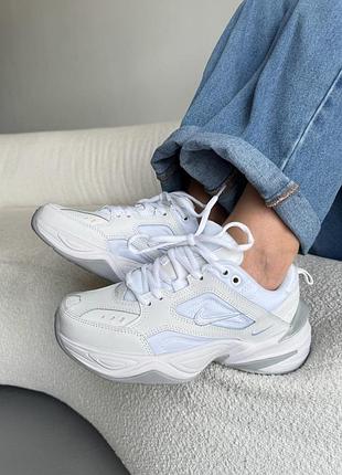 😍 женские кроссовки nike m2k white 2