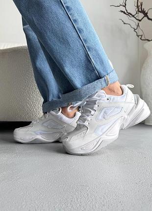 😍 женские кроссовки nike m2k white 4