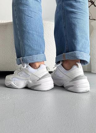 😍 женские кроссовки nike m2k white 5