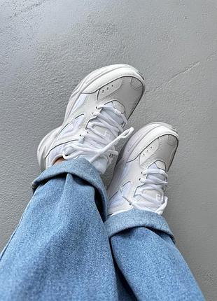 😍 женские кроссовки nike m2k white 8