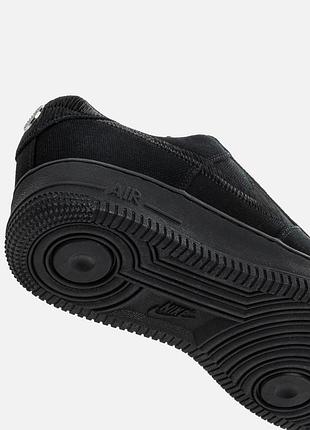 Nike air force 1 low stussy black 4