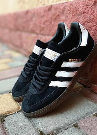 Кеды adidas spezial черные с белым распродаж sale