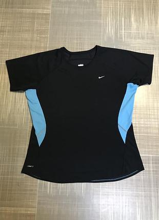 Nike fit💙жіноча спортивна футболка💛розмір xl