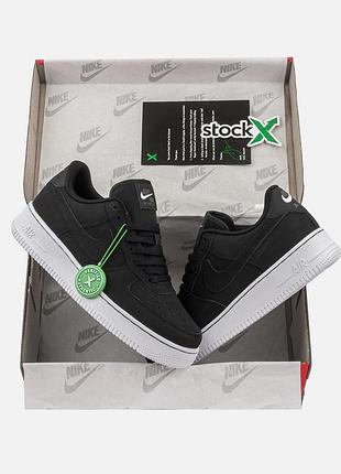 Nike air force 1 low black-white 5