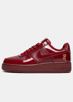 👟 кросівки    nike air force 1 low x central cee "dark beetroot"     / наложка bs👟