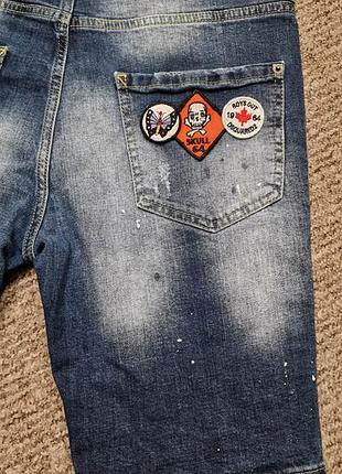 Джинсові шорти dsquared2 original made in italy. 4