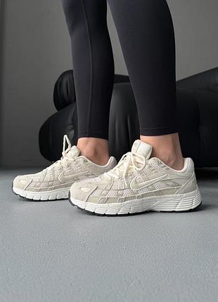 😍 жіночі кросівки nike p-6000 beige