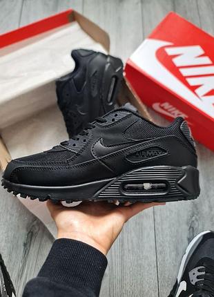 Чоловічі кросівки nike air max 90 total black