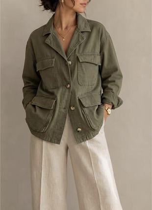 Щільна джинсова куртка zara 3