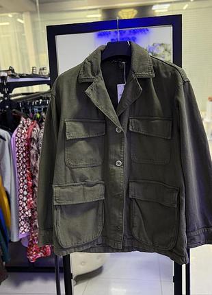 Щільна джинсова куртка zara 6
