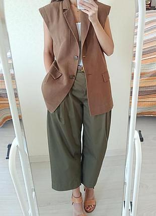 Стильный удлиненный жилет h&amp;m 4
