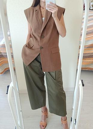 Стильный удлиненный жилет h&amp;m 5